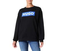 HUGO Classic Crew_B Maglia, Black1, XS Donna