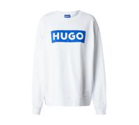 HUGO Felpa 'Classic' blu / bianco Donna HUGO XL