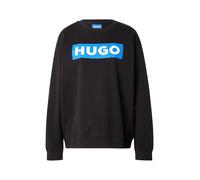 HUGO Felpa 'Classic' blu cielo / nero / bianco Donna HUGO XL