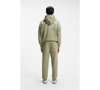 HUGO Felpa con cappuccio in terry di cotone, fit ampio con dettagli logo - Style Nazardo, 50510724 Beige XL