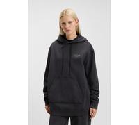 HUGO Felpa con cappuccio oversize con loghi tempestati di strass - Style Dejandra_B_3, 50547955 Nero M