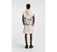 HUGO Felpa con cappuccio senza maniche e stampa boxe - Style Duboxo, 50542433 Colore neutro L