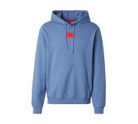 HUGO Felpa 'Daratschi214' azzurro / antracite / rosso chiaro Uomo HUGO S azzurro / antracite / rosso chiaro