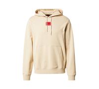 HUGO Felpa 'Daratschi214' beige / rosso / nero Uomo HUGO XXL beige / rosso / nero