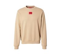 HUGO Felpa 'Diragol212' beige / rosso Uomo HUGO XXL beige / rosso