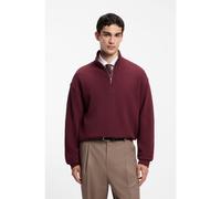 HUGO Felpa in cotone - Style Durty244, 50525881 Rosso scuro XL