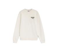 HUGO Felpa in french terry di cotone con logo stampato audace - Style Nespon, 50572772 Colore neutro XXL