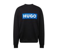 HUGO Felpa 'Niero' azzurro / nero / bianco, Taglia XL