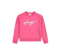 HUGO Felpa per bambini in misto cotone con logo iridescente - Style G00397/48T12A, G00397 Rosa 150