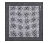 Hugo - Foulard in seta con stampa - -Accessories -Uomo -Grigio -ONE SIZE