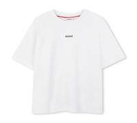 HUGO G00434 Maglietta da ragazzo, Bianco, 8 anni