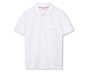 HUGO G00443 Polo da ragazzo, Bianco, 10 anni