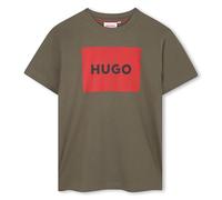 HUGO G00572 Maglietta da ragazzo, Calamata, 12 anni