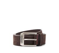 HUGO Gelio-SD_sz40 Cintura, Marrone Scuro, 80 cm Uomo