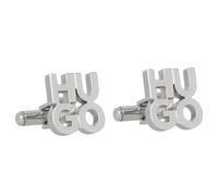 HUGO Gemelli da polso 'E-Stacked' argento Uomo HUGO One Size