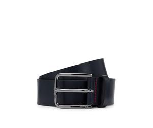 HUGO Gerik_sz35 Apparel_Belt, Navy410, 100 Uomo