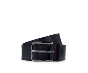 HUGO Gerik_Sz35 Apparel_Belt, Navy410, 115 Uomo