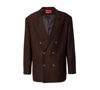 HUGO Giacca da completo 'Usmar253F1X' marrone / marrone scuro Uomo HUGO 50 marrone / marrone scuro