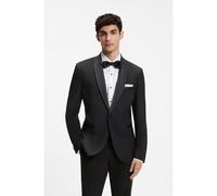 HUGO Giacca da smoking con revers a scialle in misto lana ad alte prestazioni - Style Arti264E2X-MH, 50570749 Nero 102