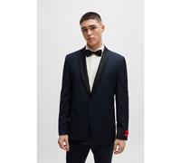 HUGO Giacca da smoking extra slim fit in misto lana - Style Arti224E1X, 50476333 Blu scuro 90