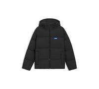 HUGO Giubbotto con cappuccio relaxed fit in tessuto idrorepellente - Style Bodo2541, 50546652 Nero XXL