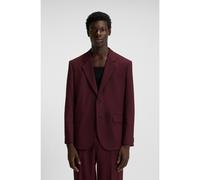HUGO Giacca dal fit moderno in twill elasticizzato ad alte prestazioni - Style Karlo243X, 50544622 Rosso scuro 50