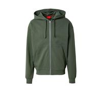 HUGO Giacca di felpa 'Dapozip' verde scuro Uomo HUGO L