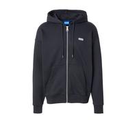 HUGO Giacca di felpa 'Nardimez' nero / bianco Uomo - Premium - Abbigliamento di felpa - Felpe con cerniera HUGO S