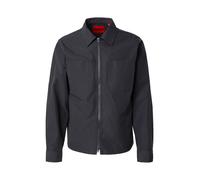 HUGO Sovracamicia oversize in tela di misto cotone - Style Evalom, 50556274 Nero XL
