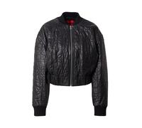 HUGO Giacca in pelle imbottita relaxed fit con motivo trapuntato - Style Lesana, 50542331 Nero XL