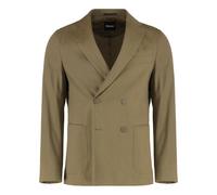 Hugo - Giacca doppiopetto in misto lino - - Jackets - Uomo - Verde - M