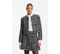 HUGO Giacca in bou quadri dalla linea svasata - Style Aboucle-1, 50568509 A disegni 36