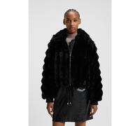 HUGO Giacca in pelliccia sintetica con orlo regolabile - Style Floriane-3, 50546815 Nero XL