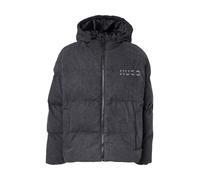 HUGO Giacca invernale 'Bowan254W1' greige / nero denim Uomo HUGO XS