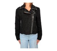 Hugo - Giacca Lurex Tweed Nero Glamour - -Jackets -Donna -Nero -L