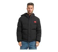 Hugo - Giacca nera da uomo con colletto coreano - -Jackets -Uomo -Nero -L