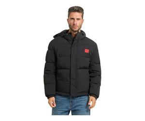 Hugo - Giacca nera da uomo con colletto coreano - -Jackets -Uomo -Nero -L