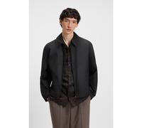 HUGO Giacca regular fit in cotone cerato - Style Bapo2531, 50544628 Nero XL
