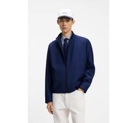 HUGO Giacca slim fit in lana vergine a righe gessate - Style Kamilo263X, 50565943 Blu 46