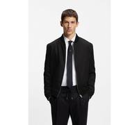 HUGO Giacca slim fit in twill con chiusura con zip - Style Ukashi232X, 50554844 Nero 50