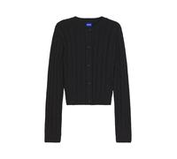 HUGO Cardigan con lavorazione a trecce e chiusura a bottoni - Style Sbradina_B, 50569616 Nero XL