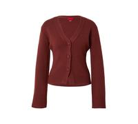 HUGO Cardigan in misto lana con logo a rivetto - Style Selosy, 50562701 Marrone L