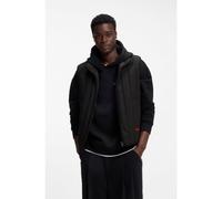 HUGO Gilet con impunture verticali e dettaglio logo - Style Breno2611, 50552653 Nero M