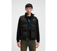 HUGO Gilet idrorepellente con etichetta con logo - Style Bodolino2541, 50546648 Nero L
