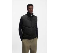 HUGO Gilet idrorepellente con logo tono su tono - Style Berolino2611, 50556381 Nero XS