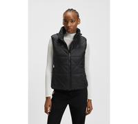 HUGO Gilet imbottito con impunture triangolari - Style Fandinia-1, 50544136 Nero L
