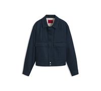 HUGO Giubbotto corto relaxed fit in denim di cotone - Style HUGO 083/1, 50562787 Blu scuro M