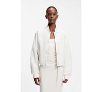 HUGO Giubbotto idrorepellente con sovrapposizione di chiffon - Style Falotte-2, 50557107 Colore neutro M