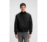 HUGO Giubbotto idrorepellente in satin trapuntato - Style Bicol2541, 50546226 Nero S