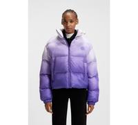 HUGO Giubbotto imbottito a bolle con stampa ombré - Style Flamini-1_B, 50543604 Lilla S